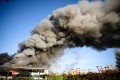 Explosion und Großbrand