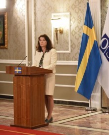 Swedish Minister for Foreign Affairs Ann Linde