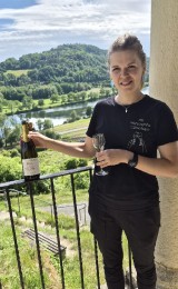 Verkostung im römischen Grutenhäuschen oberhalb der Mosel