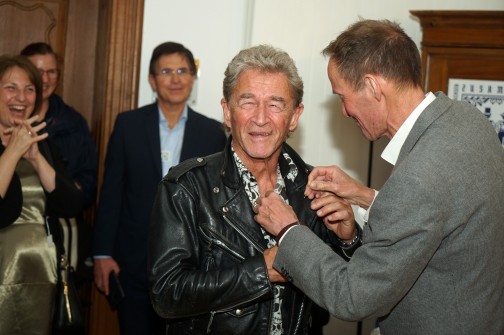 OB Dr. Christoph Hammer ehrt Peter Maffay