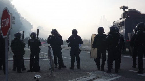 Manifestation contre l' A69 5 juillet 2025 dans le Tarn chateau de Scopont